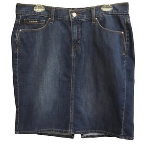 LEVIS Denim Mini Skirt Pockets